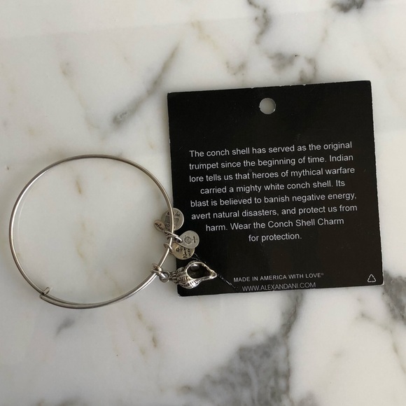 Alex + Ani Conch Shell Bracelet - Picture 7 of 10